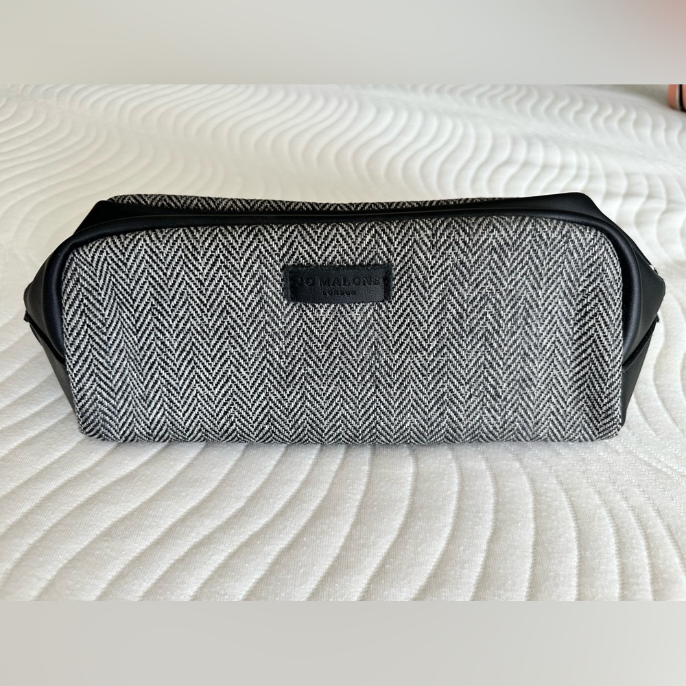 Jo Malone Black and Gray Cosmetic Bag